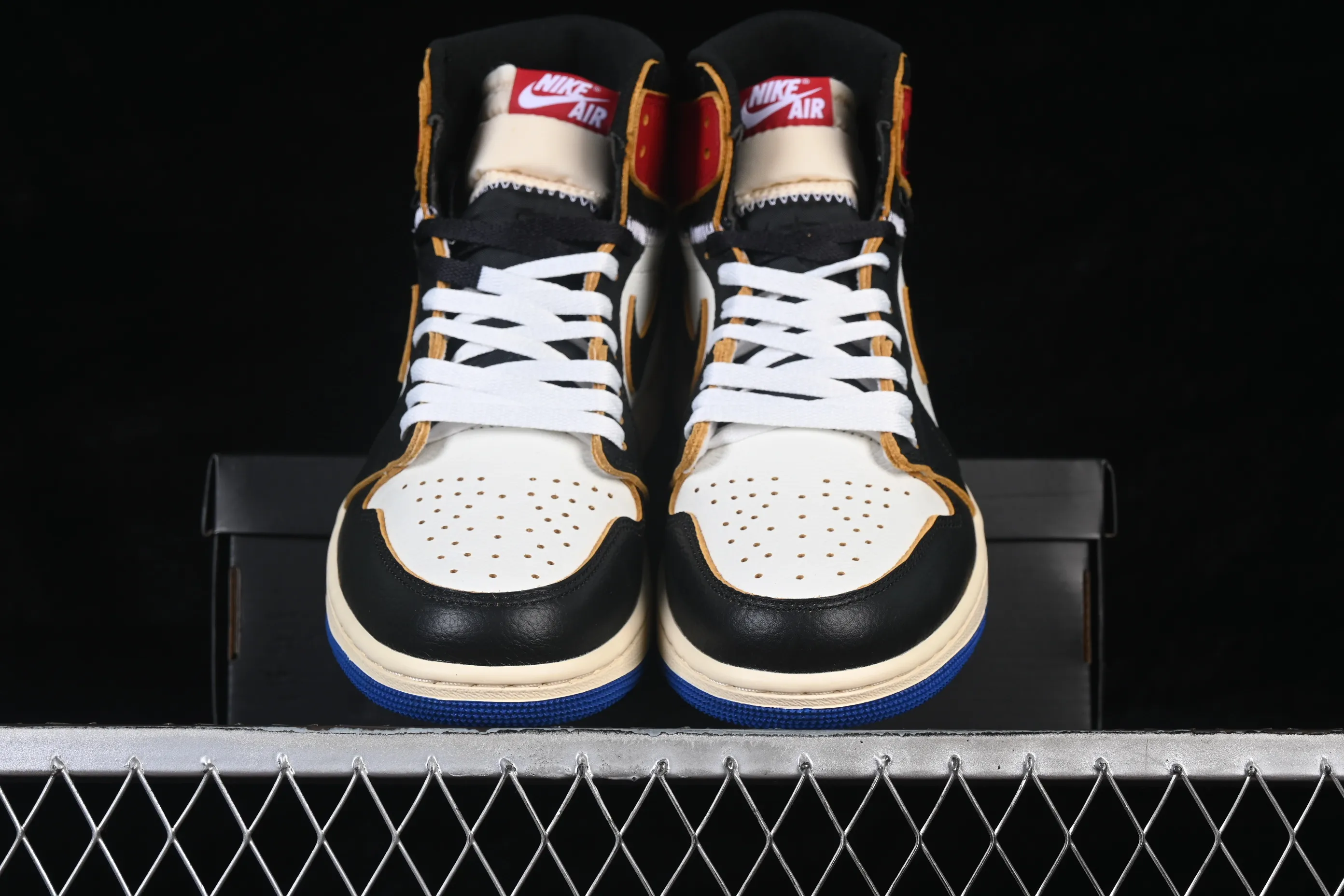 All categories Air Jordan Jordan series basketball shoes Air Jordan 1 High W version Frgmt x Union x AJ1 High OG SP "Top 3" AJ1 Joe 1 Fujiwara Hirota Lightning high-top basketball shoes IO7847-002